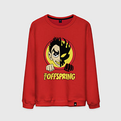 Свитшот хлопковый мужской The Offspring Boy, цвет: красный