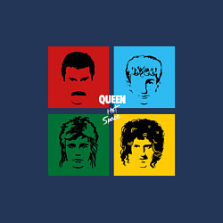 Свитшот хлопковый мужской Queen Hot Space, цвет: тёмно-синий — фото 2