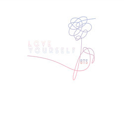 Свитшот хлопковый мужской Love yourself - BTS, цвет: белый — фото 2