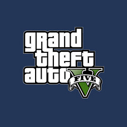 Свитшот хлопковый мужской GTA Five, цвет: тёмно-синий — фото 2