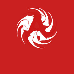 Свитшот хлопковый мужской Amatory Sign, цвет: красный — фото 2