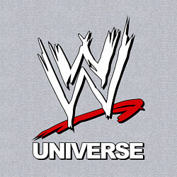 Свитшот хлопковый мужской WWE universe, цвет: меланж — фото 2