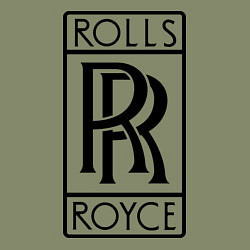 Свитшот хлопковый мужской Rolls-Royce logo, цвет: авокадо — фото 2