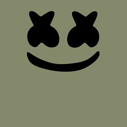 Свитшот хлопковый мужской Marshmello, цвет: авокадо — фото 2