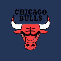 Свитшот хлопковый мужской Chicago Bulls, цвет: тёмно-синий — фото 2