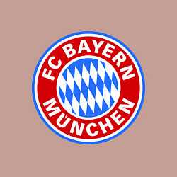 Свитшот хлопковый мужской Bayern Munchen FC, цвет: пыльно-розовый — фото 2