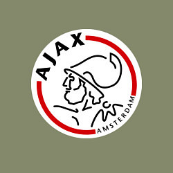 Свитшот хлопковый мужской Ajax FC, цвет: авокадо — фото 2