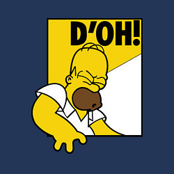 Свитшот хлопковый мужской Homer D'OH!, цвет: тёмно-синий — фото 2