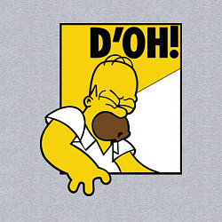 Свитшот хлопковый мужской Homer D'OH!, цвет: меланж — фото 2