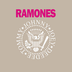 Свитшот хлопковый мужской Ramones Boyband, цвет: миндальный — фото 2
