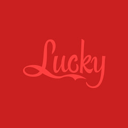 Свитшот хлопковый мужской Lucky logo, цвет: красный — фото 2