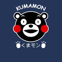 Свитшот хлопковый мужской Kumamon, цвет: тёмно-синий — фото 2