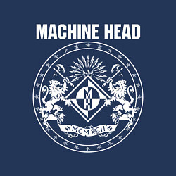 Свитшот хлопковый мужской Machine Head MCMXCII, цвет: тёмно-синий — фото 2