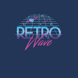 Свитшот хлопковый мужской Retrowave Spacetraveling, цвет: тёмно-синий — фото 2