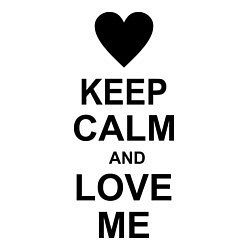 Свитшот хлопковый мужской Keep Calm & Love Me, цвет: белый — фото 2