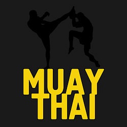 Свитшот хлопковый мужской Muay Thai, цвет: черный — фото 2