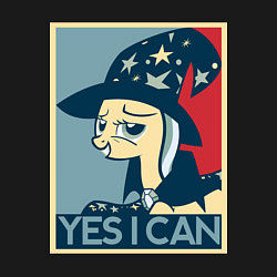 Свитшот хлопковый мужской MLP: Yes I Can, цвет: черный — фото 2
