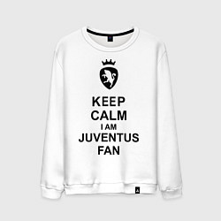 Мужской свитшот Keep Calm & Juventus fan
