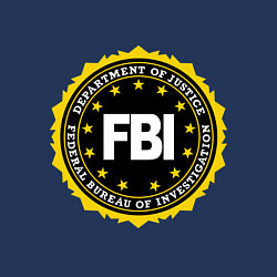 Свитшот хлопковый мужской FBI Departament, цвет: тёмно-синий — фото 2