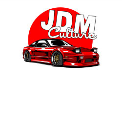 Свитшот хлопковый мужской JDM Culture, цвет: белый — фото 2