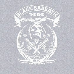 Свитшот хлопковый мужской Black Sabbath: The End, цвет: меланж — фото 2