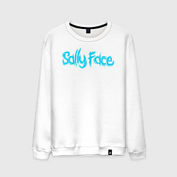 Свитшот хлопковый мужской SALLY FACE, цвет: белый