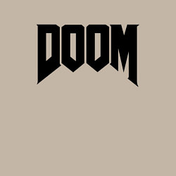 Свитшот хлопковый мужской DOOM, цвет: миндальный — фото 2