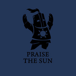 Свитшот хлопковый мужской Praise the Sun, цвет: тёмно-синий — фото 2