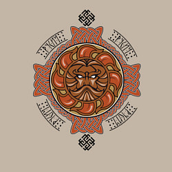 Свитшот хлопковый мужской РУСИЧ, цвет: миндальный — фото 2