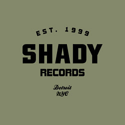 Свитшот хлопковый мужской Shady records, цвет: авокадо — фото 2
