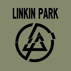 Свитшот хлопковый мужской Linkin Park, цвет: авокадо — фото 2