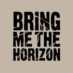 Свитшот хлопковый мужской Bring me the horizon, цвет: миндальный — фото 2