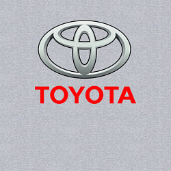 Свитшот хлопковый мужской TOYOTA, цвет: меланж — фото 2