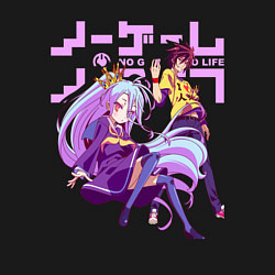 Свитшот хлопковый мужской No Game No Life, цвет: черный — фото 2