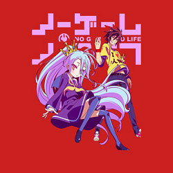 Свитшот хлопковый мужской No Game No Life, цвет: красный — фото 2