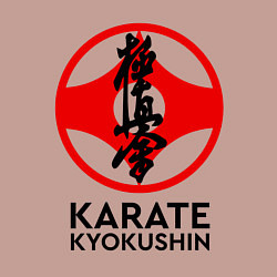 Свитшот хлопковый мужской Karate Kyokushin, цвет: пыльно-розовый — фото 2
