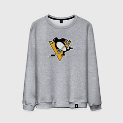 Свитшот хлопковый мужской Pittsburgh Penguins: Evgeni Malkin, цвет: меланж
