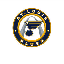 Свитшот хлопковый мужской St Louis Blues, цвет: белый — фото 2