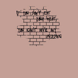 Свитшот хлопковый мужской Pink Floyd, цвет: пыльно-розовый — фото 2