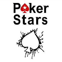 Свитшот хлопковый мужской Poker Stars, цвет: белый — фото 2