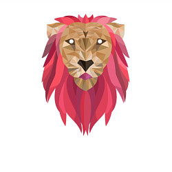 Свитшот хлопковый мужской Лев, цвет: белый — фото 2