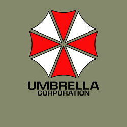 Свитшот хлопковый мужской UMBRELLA CORP, цвет: авокадо — фото 2