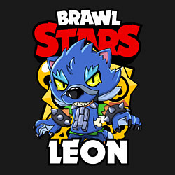 Свитшот хлопковый мужской BRAWL STARS WEREWOLF LEON, цвет: черный — фото 2