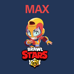 Свитшот хлопковый мужской BRAWL STARS MAX, цвет: тёмно-синий — фото 2