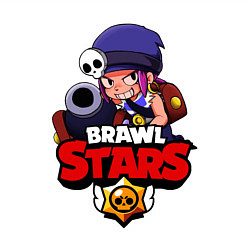 Свитшот хлопковый мужской Brawl Stars - Penny, цвет: белый — фото 2