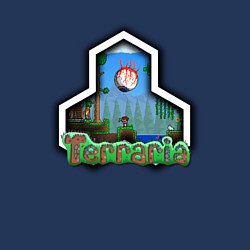 Свитшот хлопковый мужской Terraria, цвет: тёмно-синий — фото 2