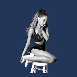 Свитшот хлопковый мужской ARIANA GRANDE, цвет: тёмно-синий — фото 2