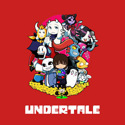 Свитшот хлопковый мужской UNDERTALE, цвет: красный — фото 2