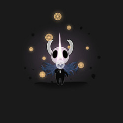 Свитшот хлопковый мужской Hollow knight Полый рыцарь, цвет: черный — фото 2