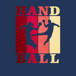 Свитшот хлопковый мужской Handball, цвет: тёмно-синий — фото 2